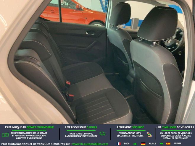 Skoda Fabia 1.0 TSI 95 ch BVA Blanc M�tallique de 2021