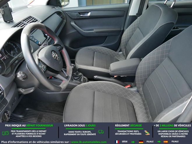 Skoda Fabia 1.0 TSI 110 ch BVM Noir M�tallique de 2020