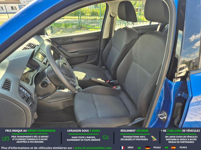 Skoda Fabia 1.0 MPI 60 ch BVM Bleu M�tallique de 2018