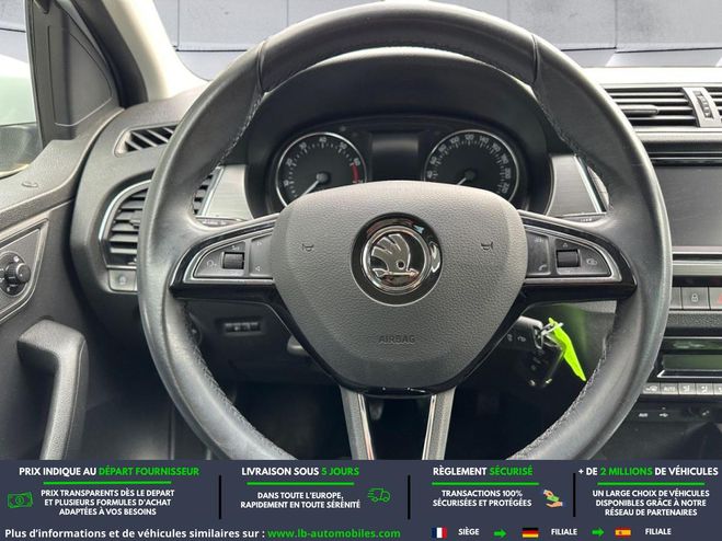 Skoda Fabia 1.0 MPI 60 ch BVM Blanc de 2018
