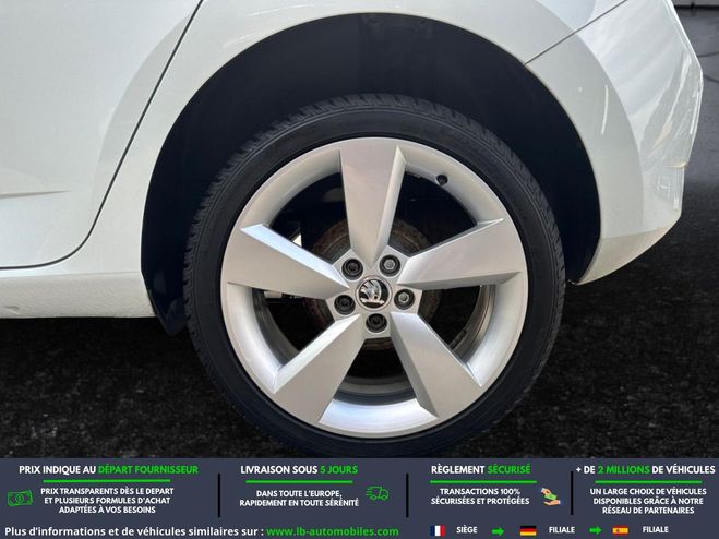 Skoda Fabia 1.0 MPI 60 ch BVM Blanc de 2018