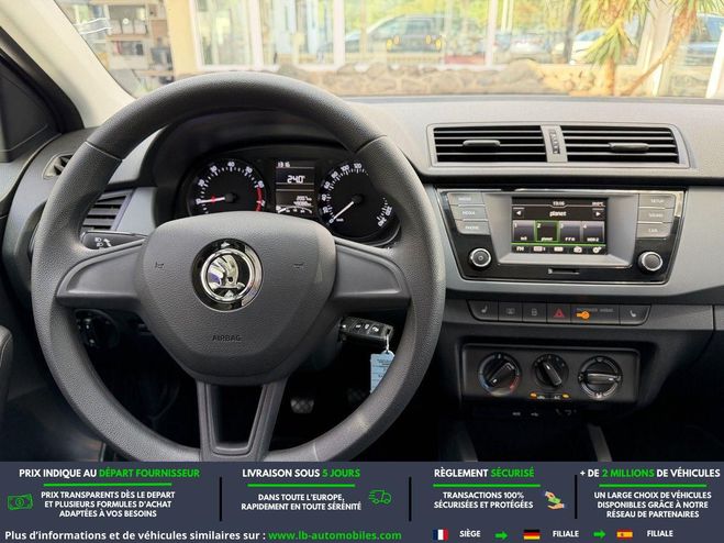 Skoda Fabia 1.0 MPI 60 ch BVM Noir de 2017