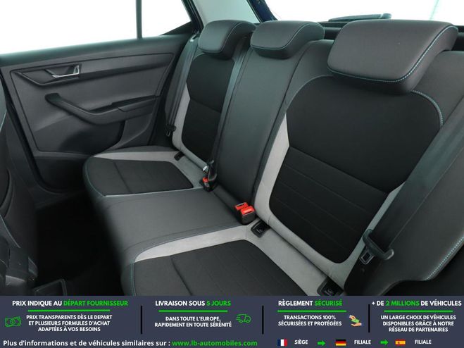 Skoda Fabia 1.2 TSI 110 ch BVA Bleu de 2016
