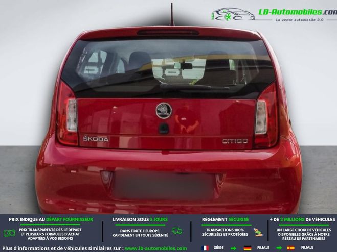 Skoda Citigo 1.0 MPI 60 ch BVM Rouge de 2019