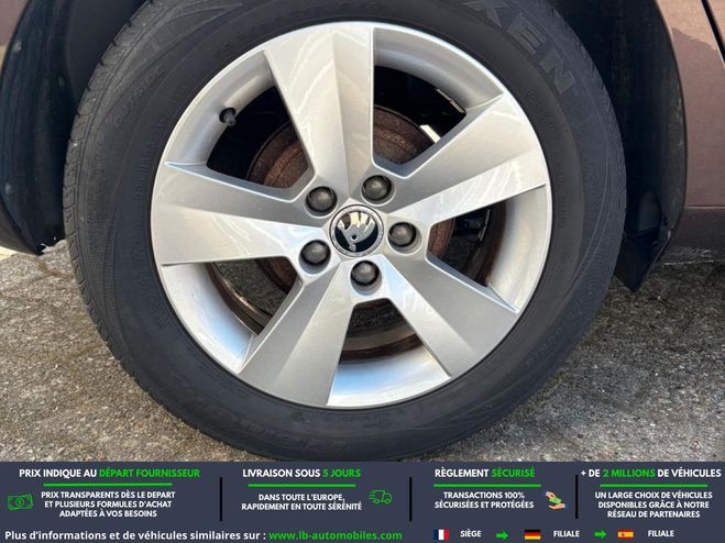Skoda Fabia 1.2 TSI 90 ch Brun M�tallique de 2016