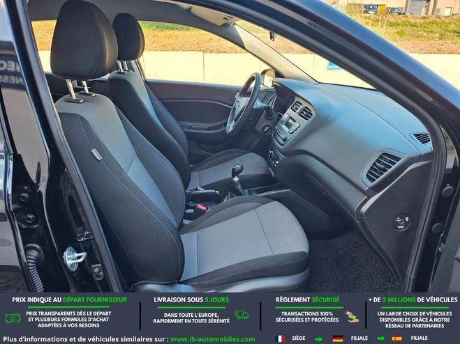 Hyundai I20 1.2 75 Noir M�tallique de 2019