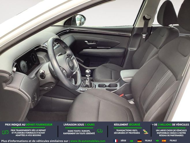 Hyundai Tucson 1.6 T-GDI 150 Hybrid 48V BVM Blanc de 2021