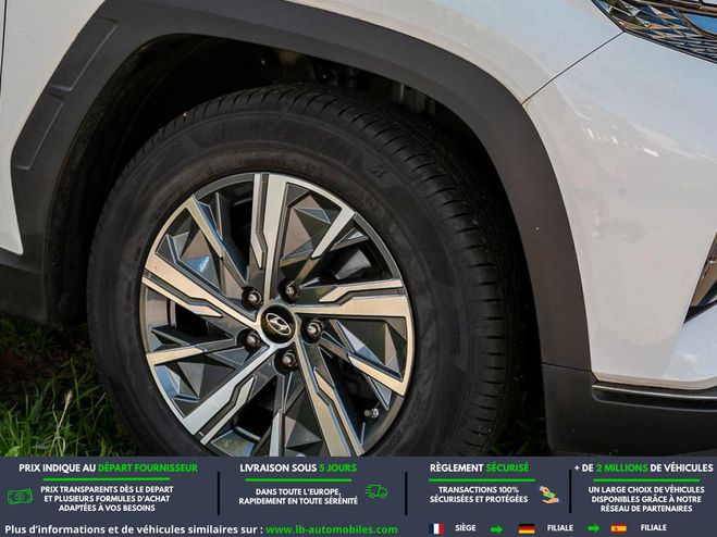 Hyundai Tucson 1.6 T-GDI 150 Hybrid 48V BVM Blanc de 2021