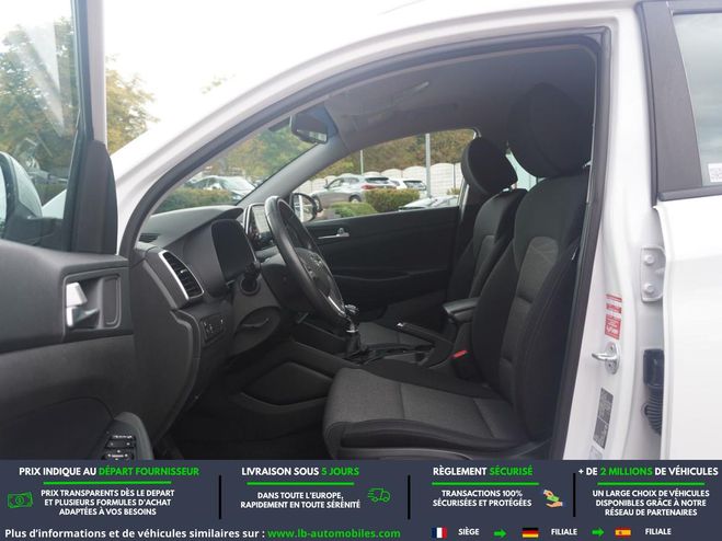 Hyundai Tucson 1.6 T-GDi 177 BVM Blanc de 2019