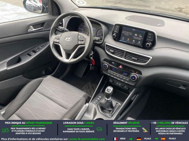 Hyundai Tucson 1.6 CRDi 115 Noir M�tallique de 2020