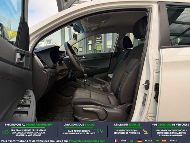Hyundai Tucson 1.6 T-GDi 177 2WD BVM Blanc de 2017