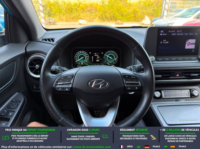 Hyundai Kona 39 kWh - 136 ch Bleu M�tallique de 2021