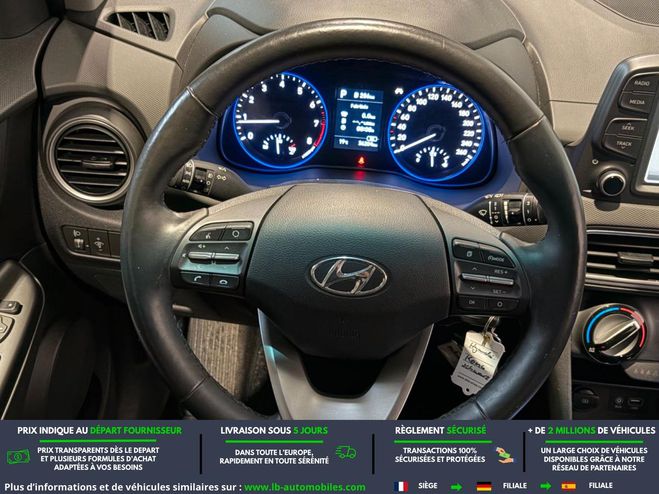 Hyundai Kona 1.6 T-GDi 177 BVA Noir M�tallique de 2019