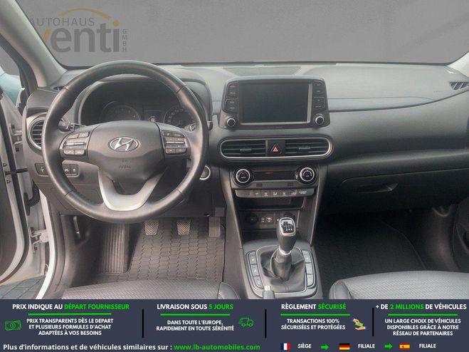Hyundai Kona 1.0 T-GDi 120 Blanc M�tallique de 2020