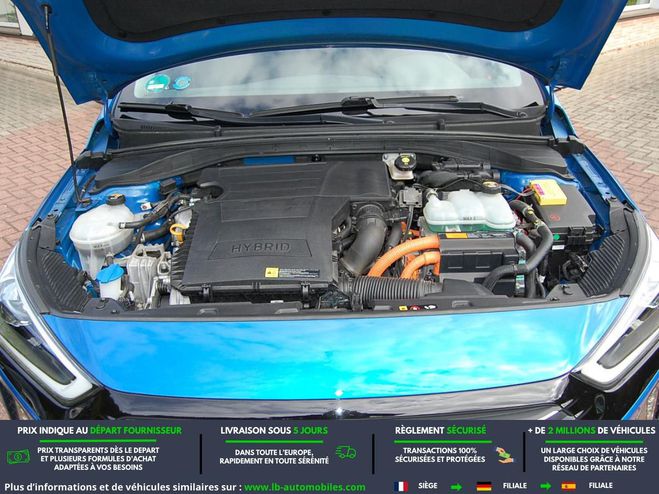 Hyundai Ioniq Hybrid 141 ch Bleu M�tallique de 2017