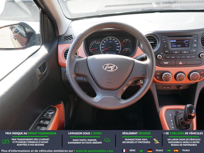 Hyundai I10 1.2 87 BVA Noir M�tallique de 2017