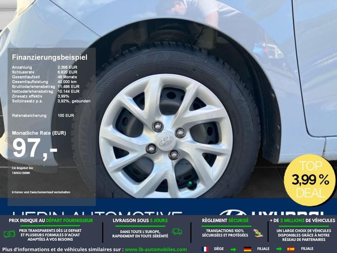 Hyundai I10 1.0 66 BVA  de 2019