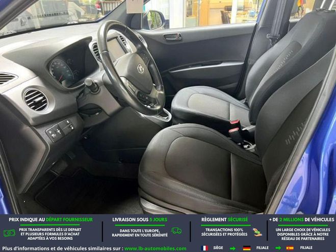 Hyundai I10 1.2 87 BVA Bleu M�tallique de 2019