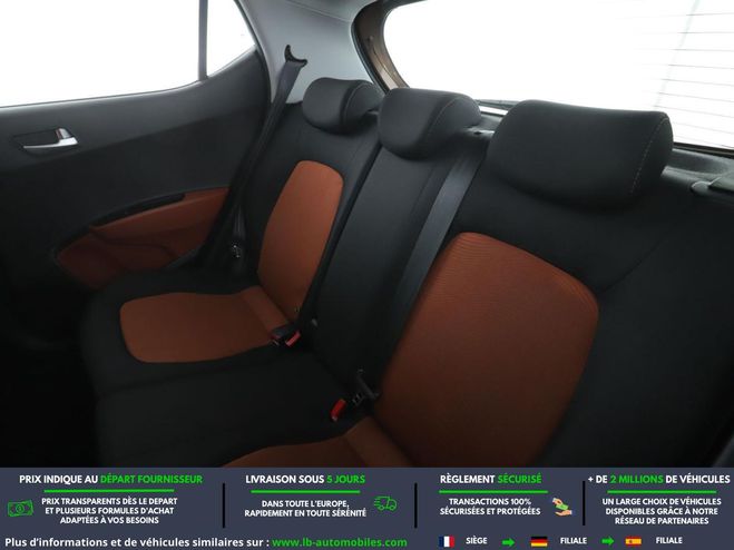Hyundai I10 1.2 87 BVA Brun M�tallique de 2016