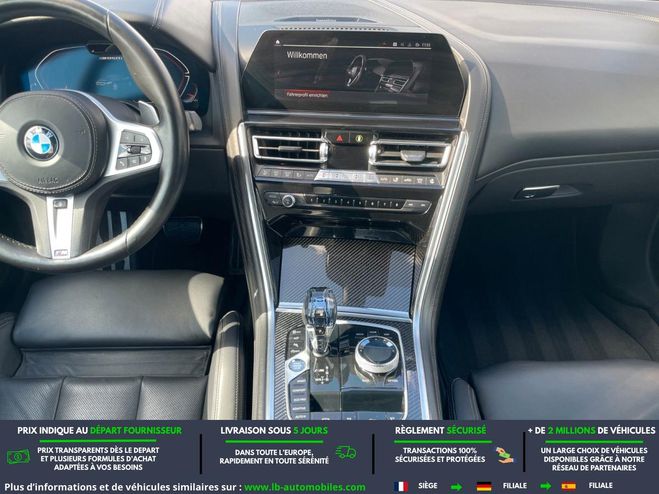 BMW Serie 8 M850i xDrive 530 ch BVA Noir M�tallique de 2021