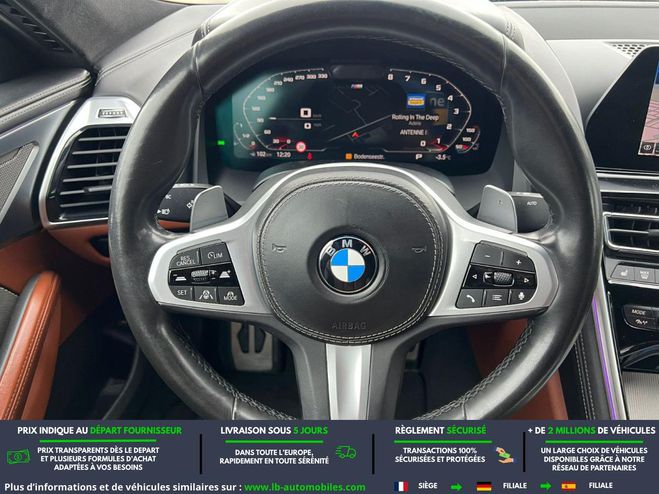 BMW Serie 8 840d xDrive 320 ch BVA Bleu M�tallique de 2019