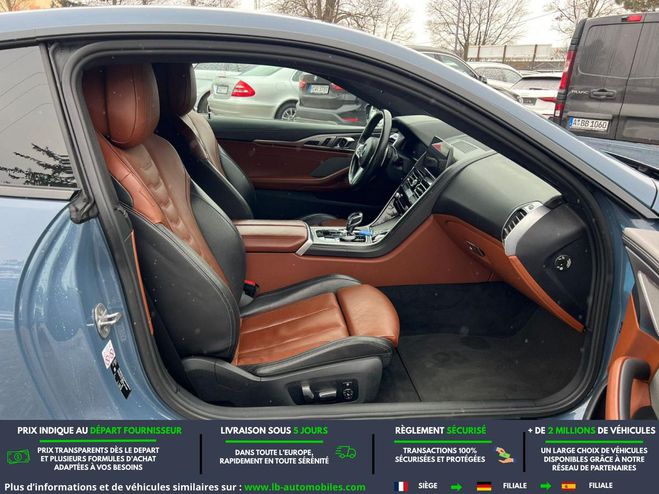 BMW Serie 8 840d xDrive 320 ch BVA Bleu M�tallique de 2019