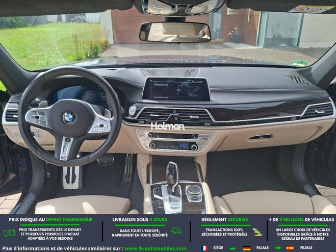 BMW Serie 7 730d xDrive 265 ch BVA Bleu M�tallique de 2020