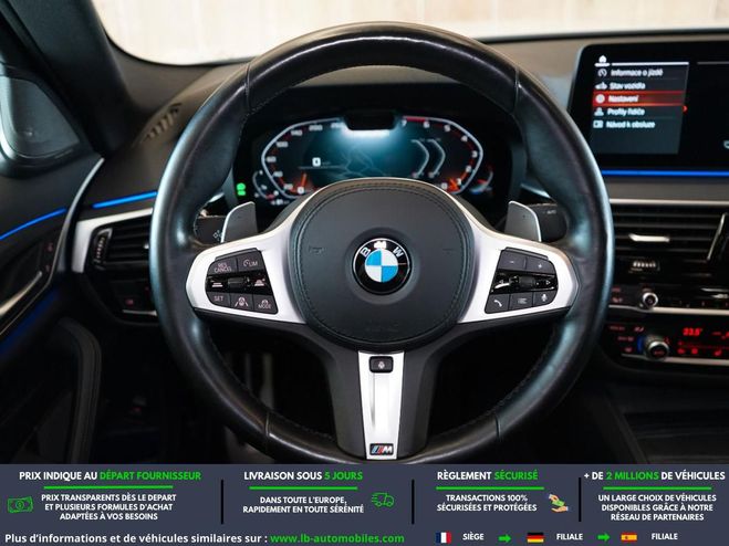 BMW Serie 5 M550i xDrive 530 ch BVA Blanc de 2021