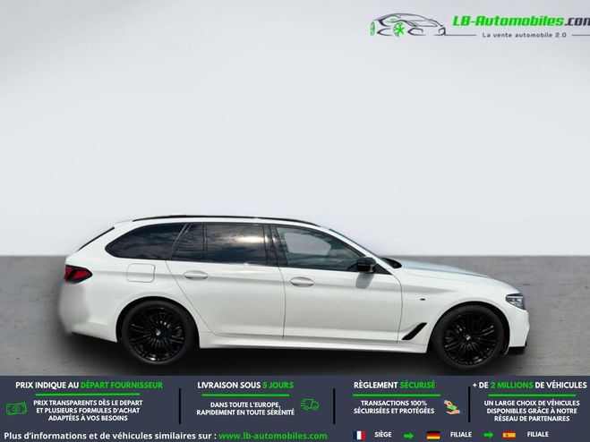 BMW Serie 5 520d 190 ch BVA Blanc de 2020