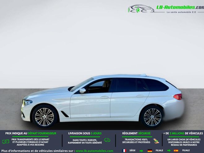 BMW Serie 5 520d 190 ch BVA Blanc de 2019