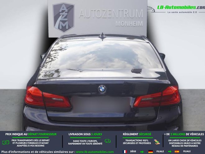 BMW Serie 5 520d 190 ch BVA Noir M�tallique de 2019
