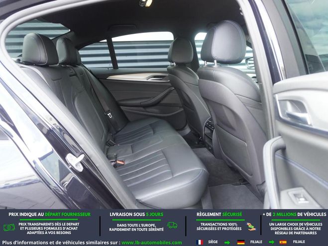 BMW Serie 5 520d 190 ch BVA Noir M�tallique de 2019
