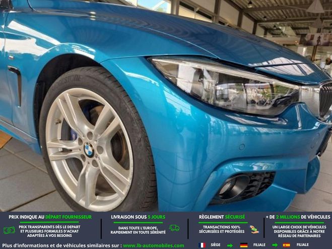 BMW Serie 4 420i 184 ch BVA Bleu M�tallique de 2018