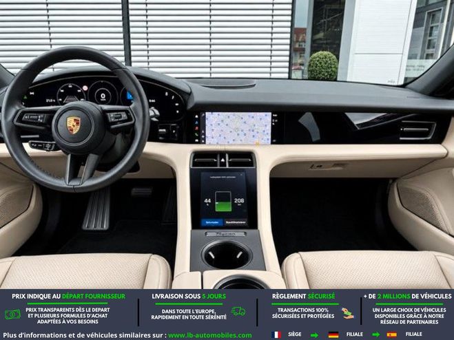 Porsche Taycan 476 ch Rouge M�tallique de 2021