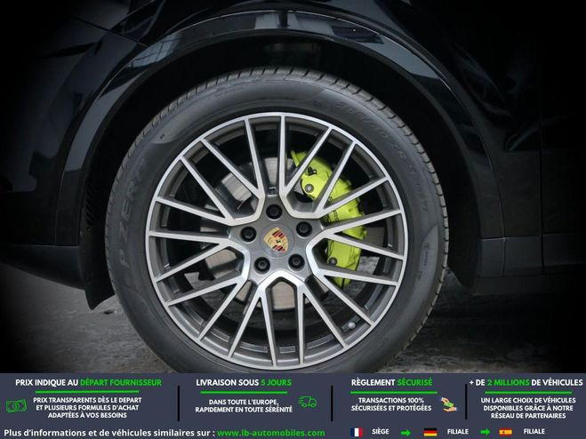 Porsche Cayenne E-Hybrid 3.0 V6 462 ch  BVA Noir de 2021