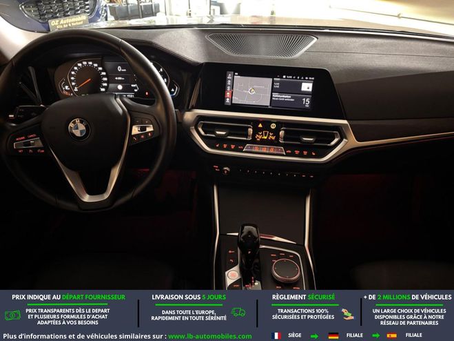 BMW Serie 3 320d 190 ch BVA Blanc de 2020