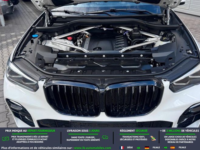 BMW X5 xDrive40d 340 ch BVA Blanc de 2021