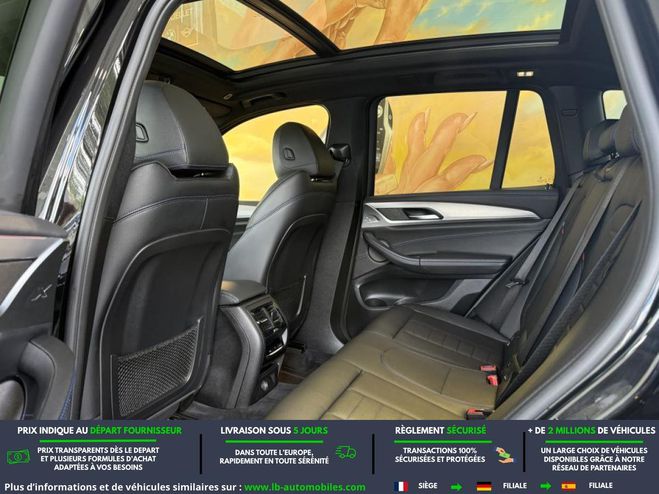 BMW X3 xDrive 30i 252ch BVA Noir M�tallique de 2018