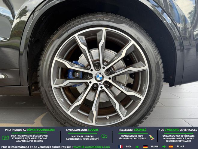 BMW X3 xDrive 30i 252ch BVA Noir M�tallique de 2018