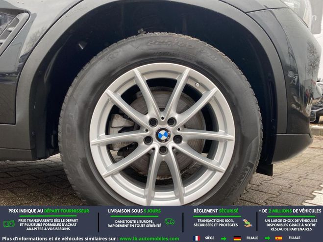 BMW X3 xDrive20d 190ch BVA Noir M�tallique de 2021