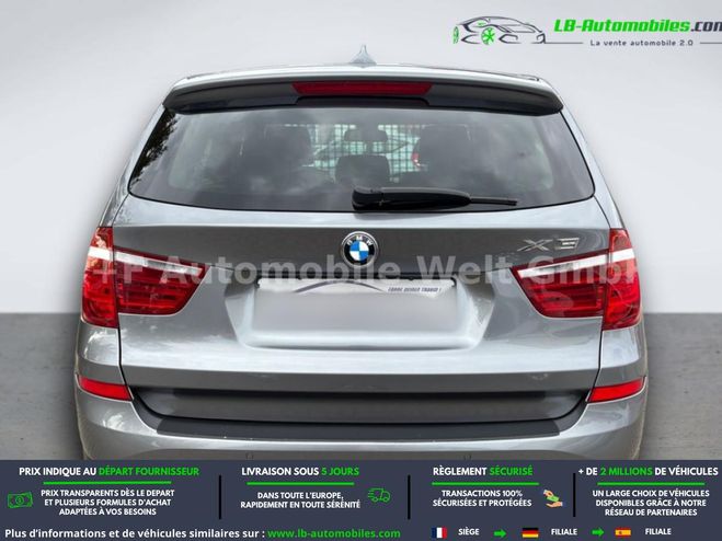 BMW X3 xDrive20d 190ch BVA Gris M�tallique de 2017