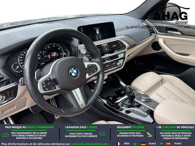 BMW X3 xDrive30d 265ch BVA Noir M�tallique de 2018