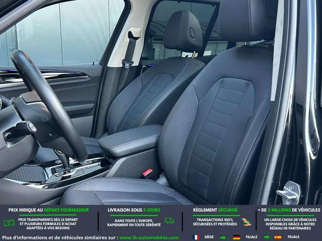BMW X3 xDrive30d 265ch BVA Noir M�tallique de 2020