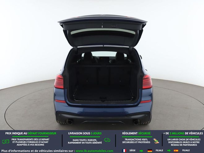 BMW X3 xDrive30d 286ch BVA Bleu M�tallique de 2021