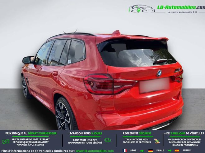 BMW X3 510ch BVA Rouge M�tallique de 2020
