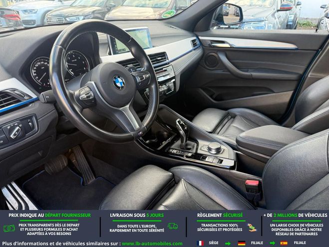 BMW X2 sDrive 20d 190 ch BVA Bleu M�tallique de 2018