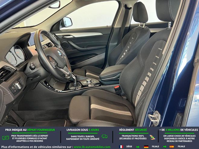 BMW X2 xDrive 20d 190 ch BVA Bleu M�tallique de 2021