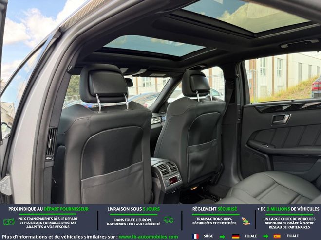 Mercedes Classe E 63 AMG BVA Gris M�tallique de 2016