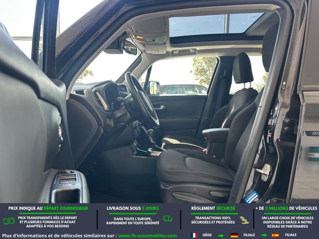 Jeep Renegade 1.3 GSE 150 ch BVA Noir M�tallique de 2019