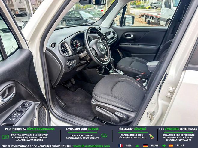 Jeep Renegade 1.3 GSE 150 ch BVA Blanc de 2019